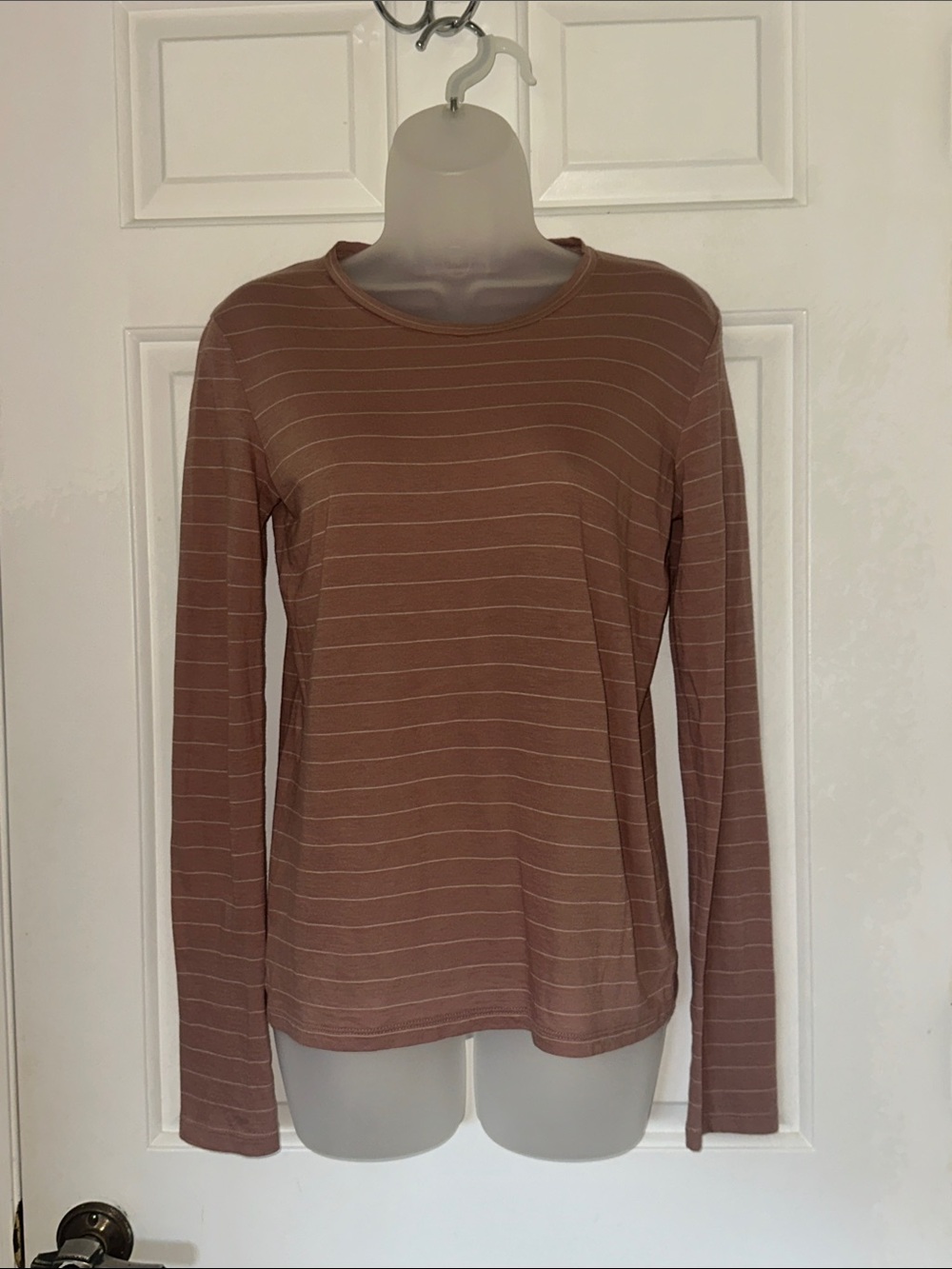 Vince Long Sleeve Cotton Top